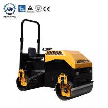 Hengwang HW-2T Double Drum Steel Wheel Vibration Compactor Road Roller With Great Price